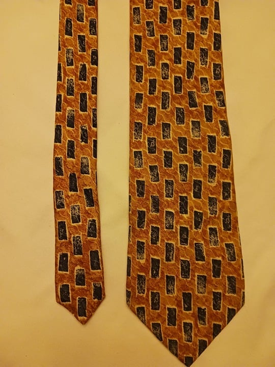 NWOT Ermenegildo Zegna 100% Silk Italian Made Necktie.