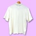 Jantzen XL Womens AMERICAN VINTAGE 70s Cream Floral Polo Shirt
