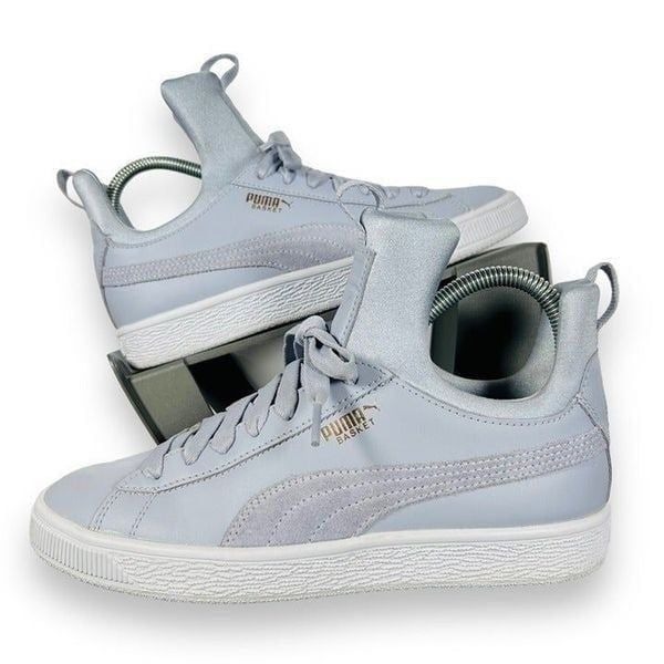 Puma Basket Fierce Fashion Sneakers Icelandic Blue 365480 01 Women's 6.5