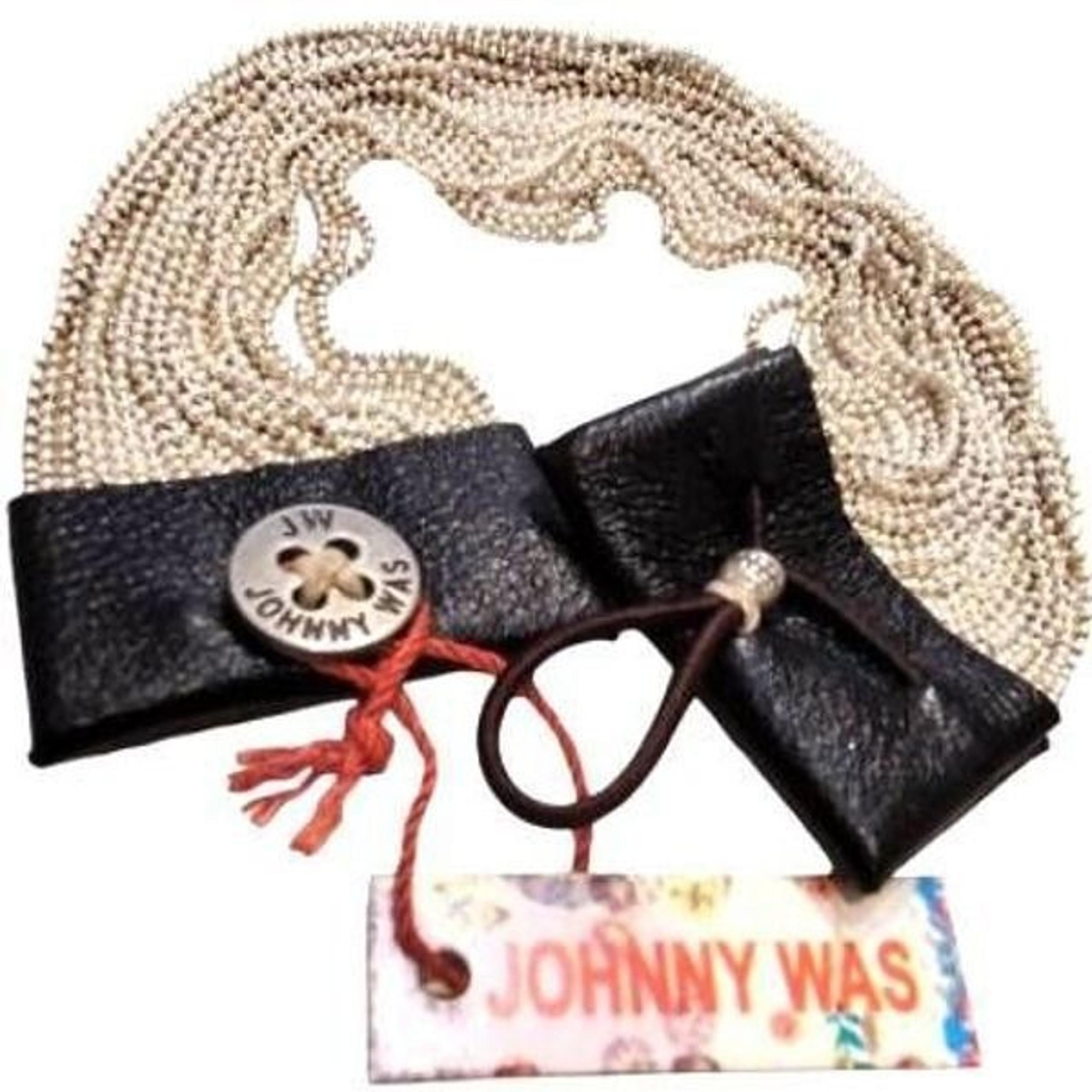 Johnny Was Hippie Collection 925 Silver One Size Chain Bracelet NWD