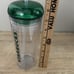 Starbucks Tumbler Korea 2022 Wordmark Foam Cold Cup Green Clear 16 Oz 473ml