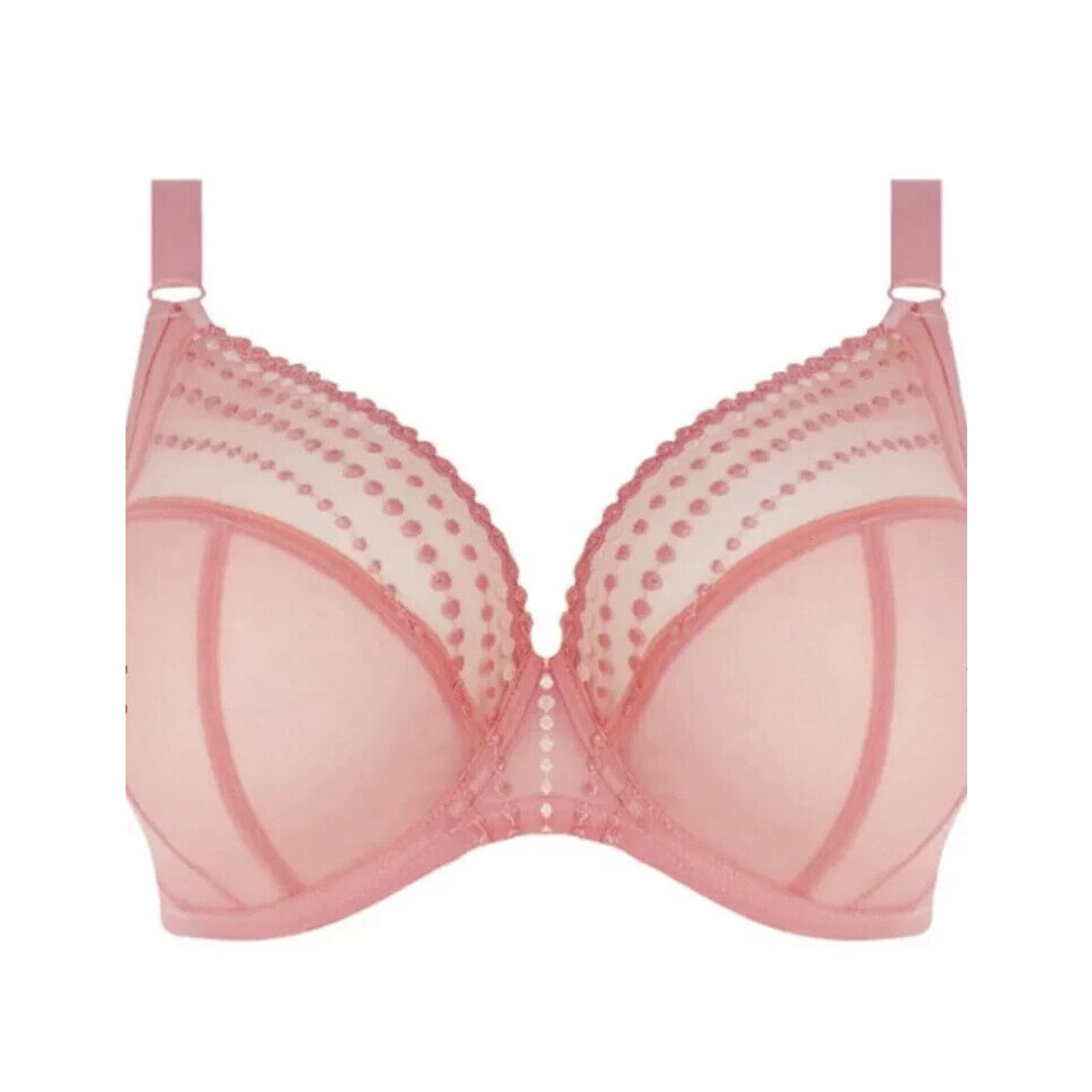 NEW Elomi Matilda Underwire Plunge Side Support Bra 38DD Convertible EL8900C