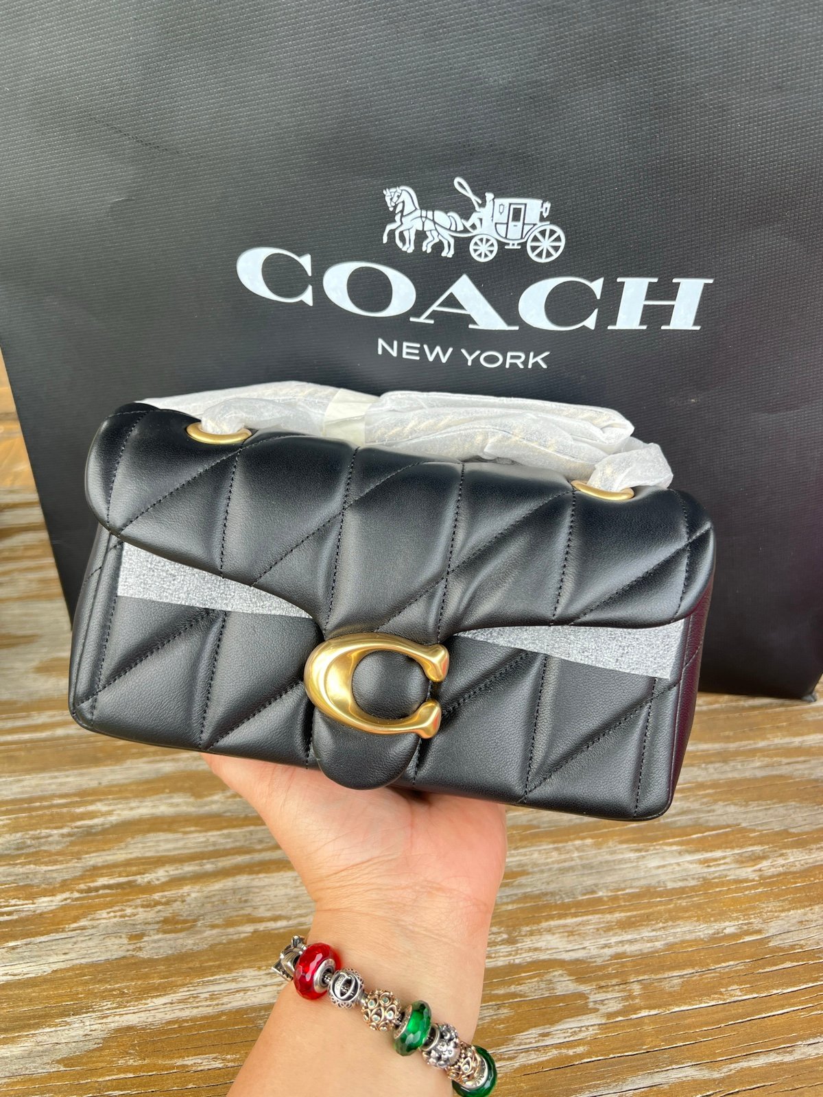 Coach Tabby Shoulder Bag 20 With Pillow Quilting