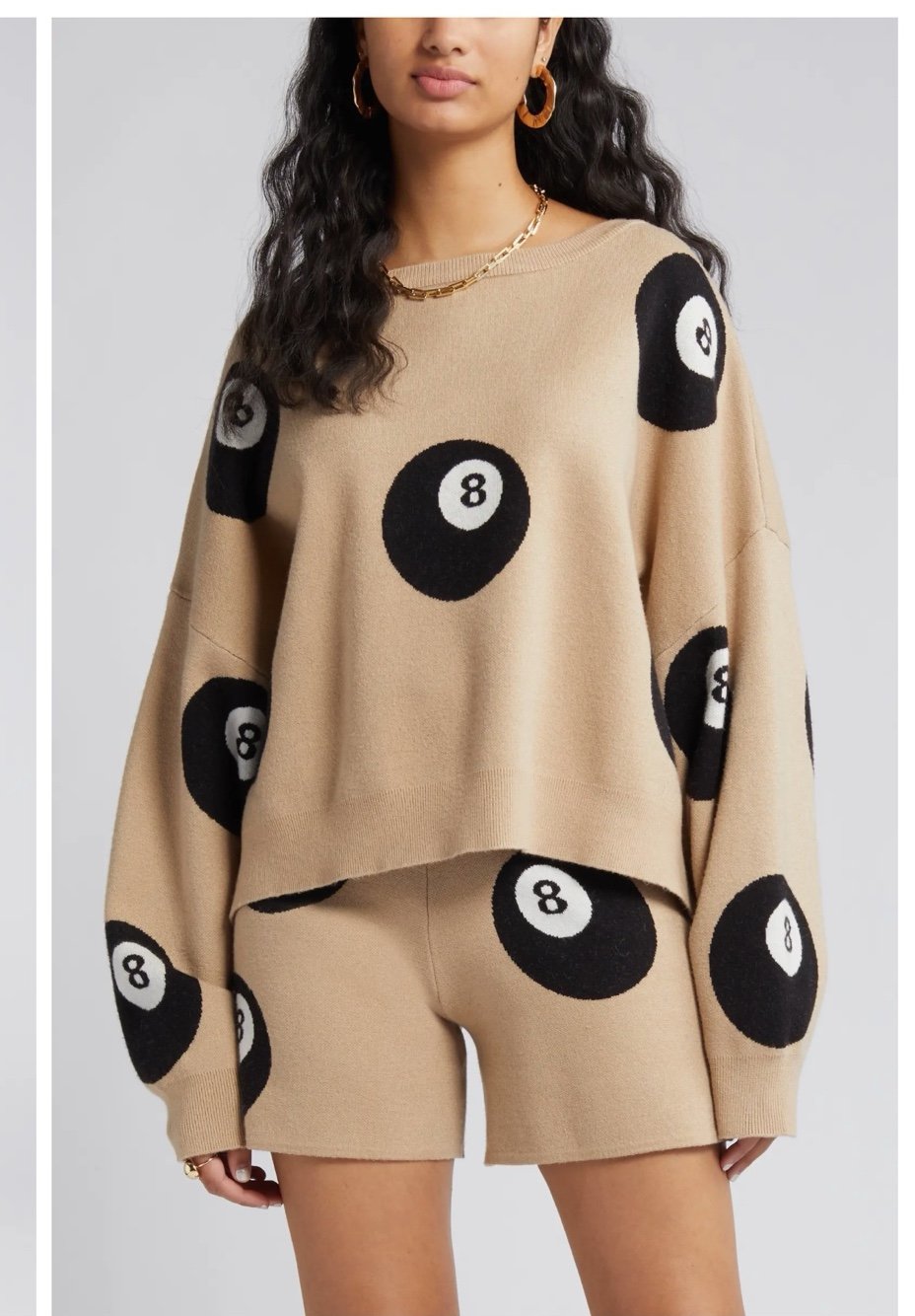 Dressed in LALA The Future Is Now Sweater & Shorts Set