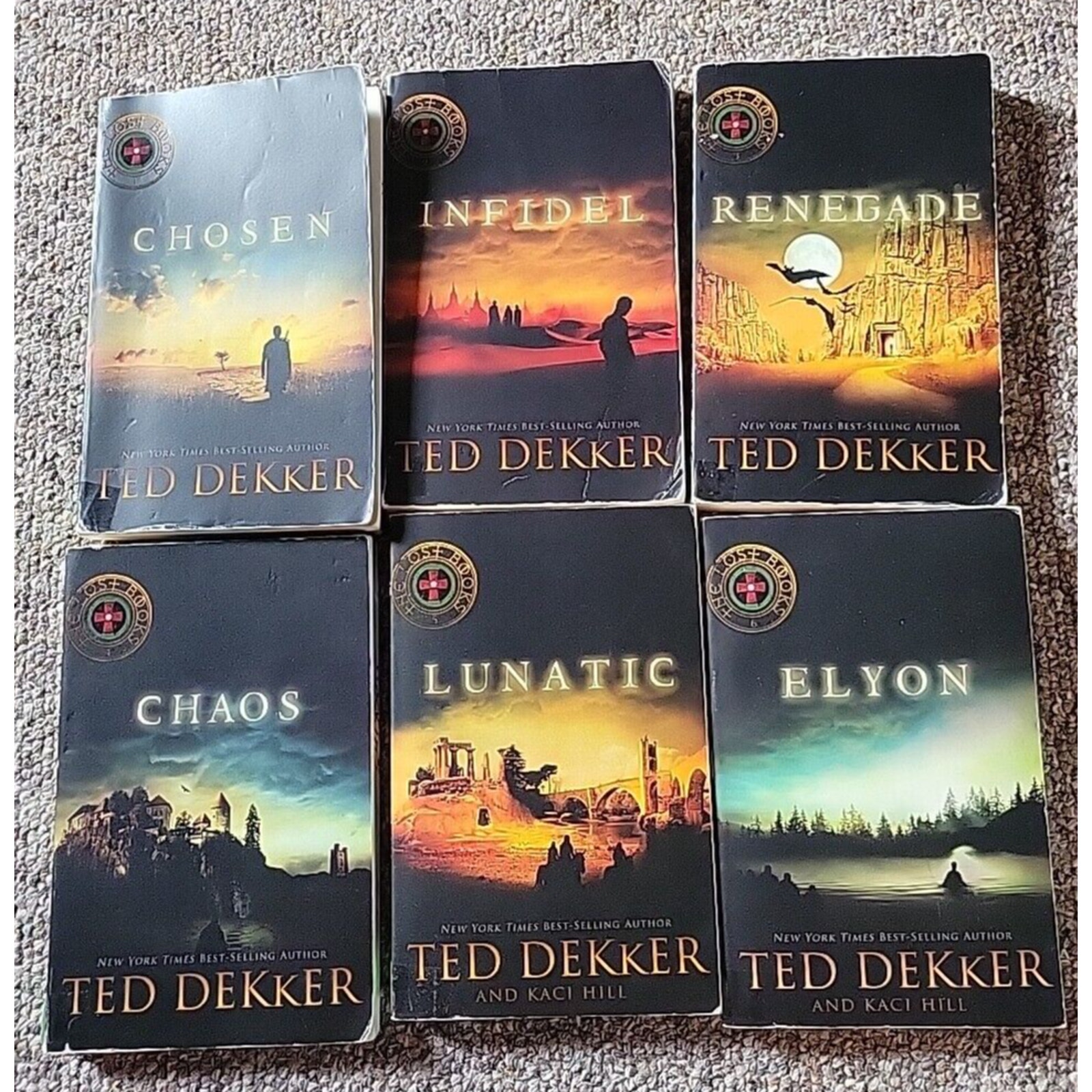 Lost Books Collectors PB Set : Chosen; Infidel; Renegade; Chaos; Lunatic; Elyon