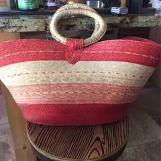 Moroccan Handmade Double handle bag