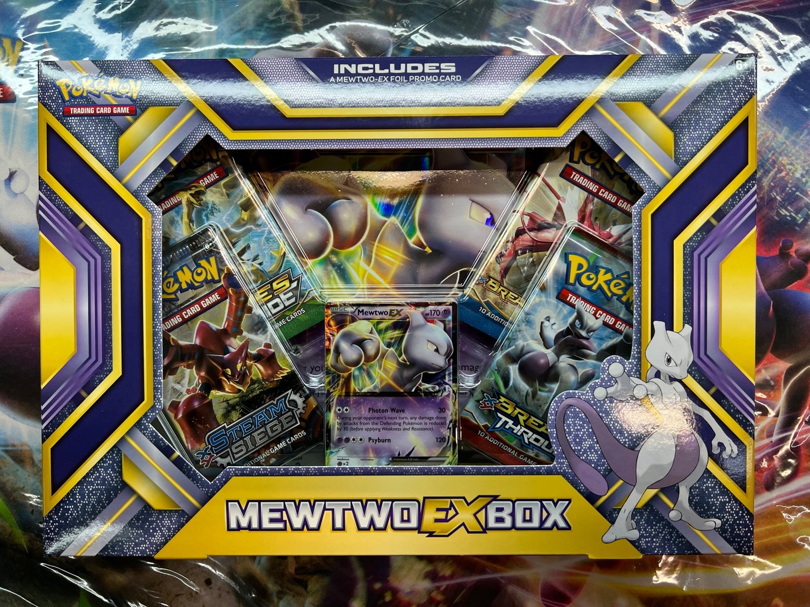Pokemon TCG Mewtwo Ex Box Unopened Vintage New From Sealed Case