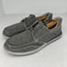 Margaritaville Mens MG1568D Gray Marina Canvas Lace Up Low Top Size 10 Loafers