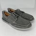 Margaritaville Mens MG1568D Gray Marina Canvas Lace Up Low Top Size 10 Loafers