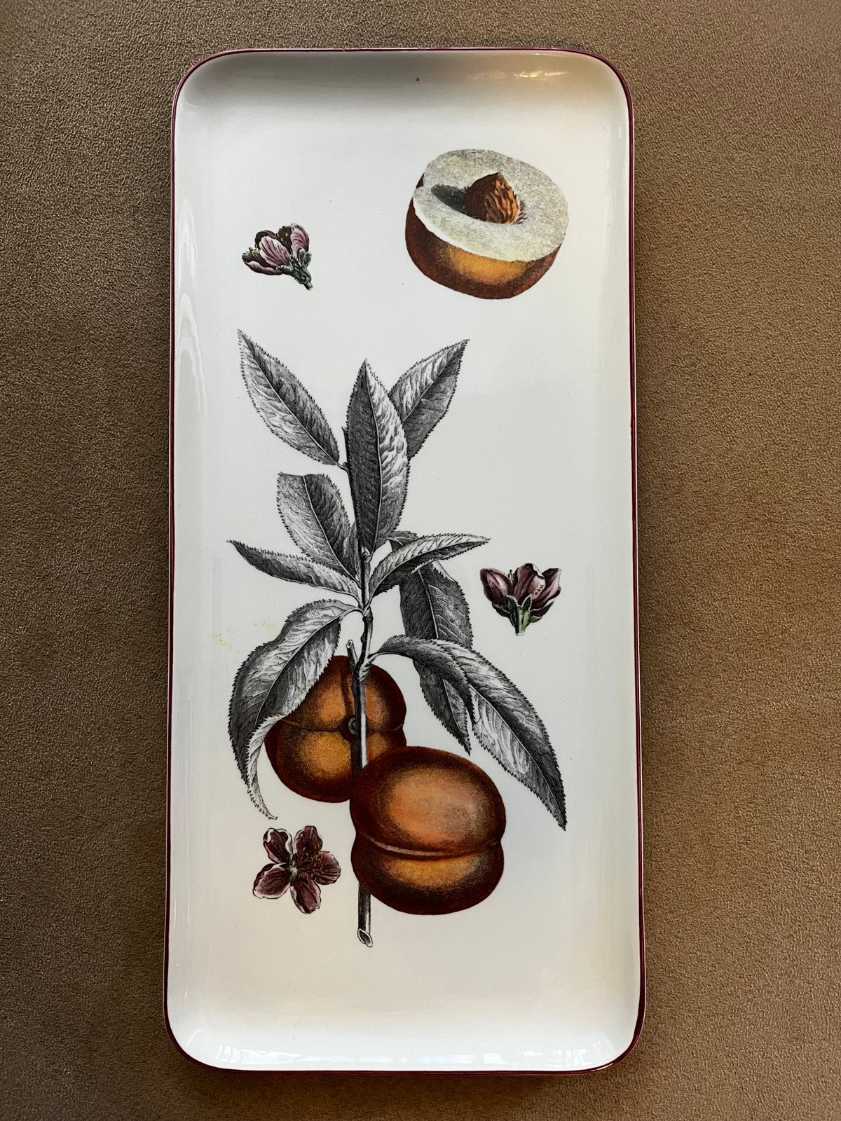 Vintage Depuis 1748 Villeroy & Boch COMO Vitro Porcelain Long Dish