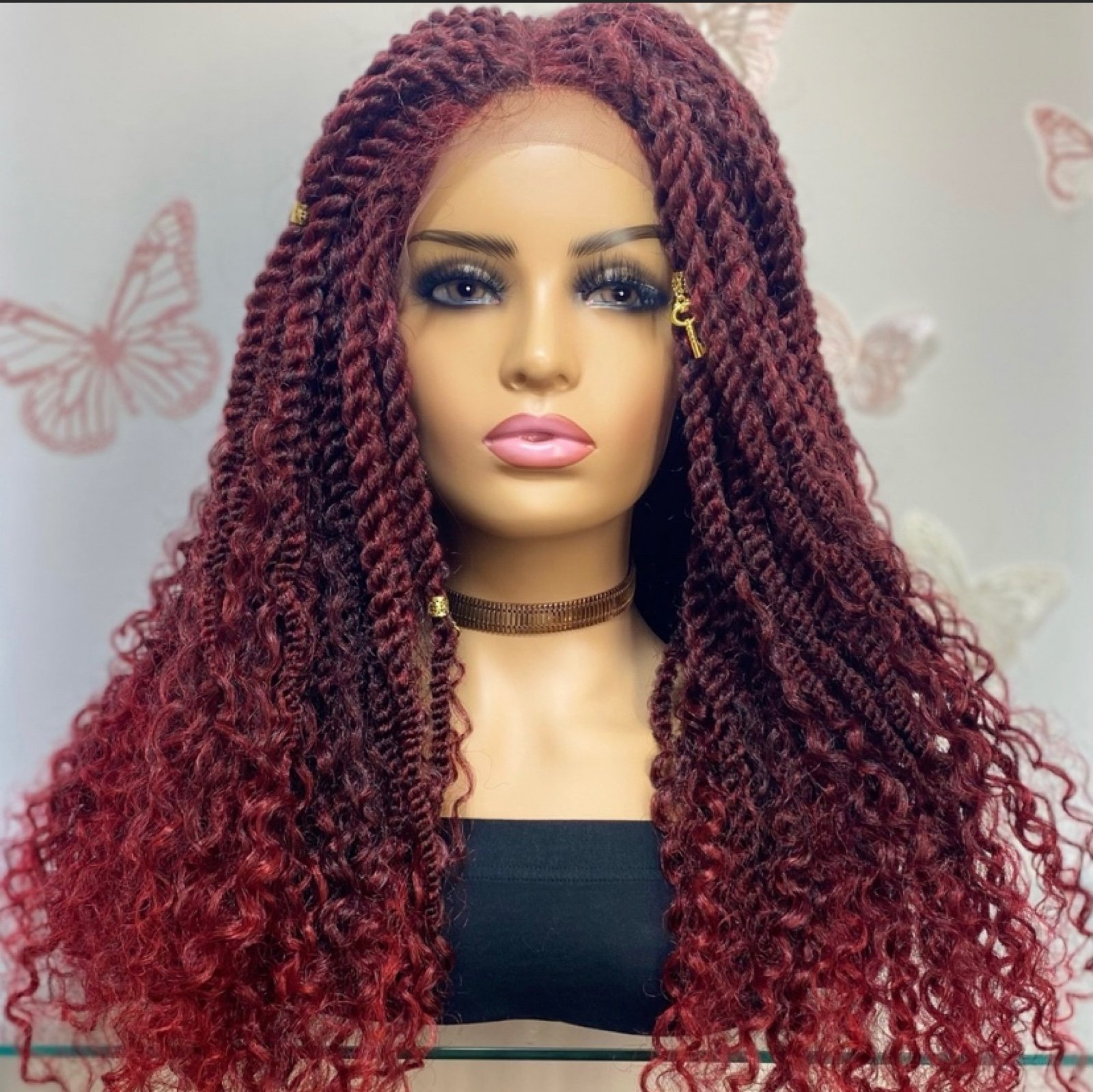 BOHEMIAN TWIST 24” BRAID LACE WIG