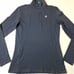 ARIAT Tek Heat Series 1/4 Zip Pullover Sz XS Blue Polka Dot Long Sleeve EUC!