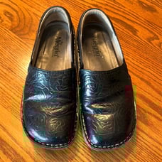 Alegria by PG Lite black slip on shoe size 39 #94