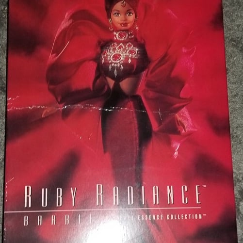Ruby Radiance The Jewel Essence Collection Barbie Fashion Doll by Bob Mackie