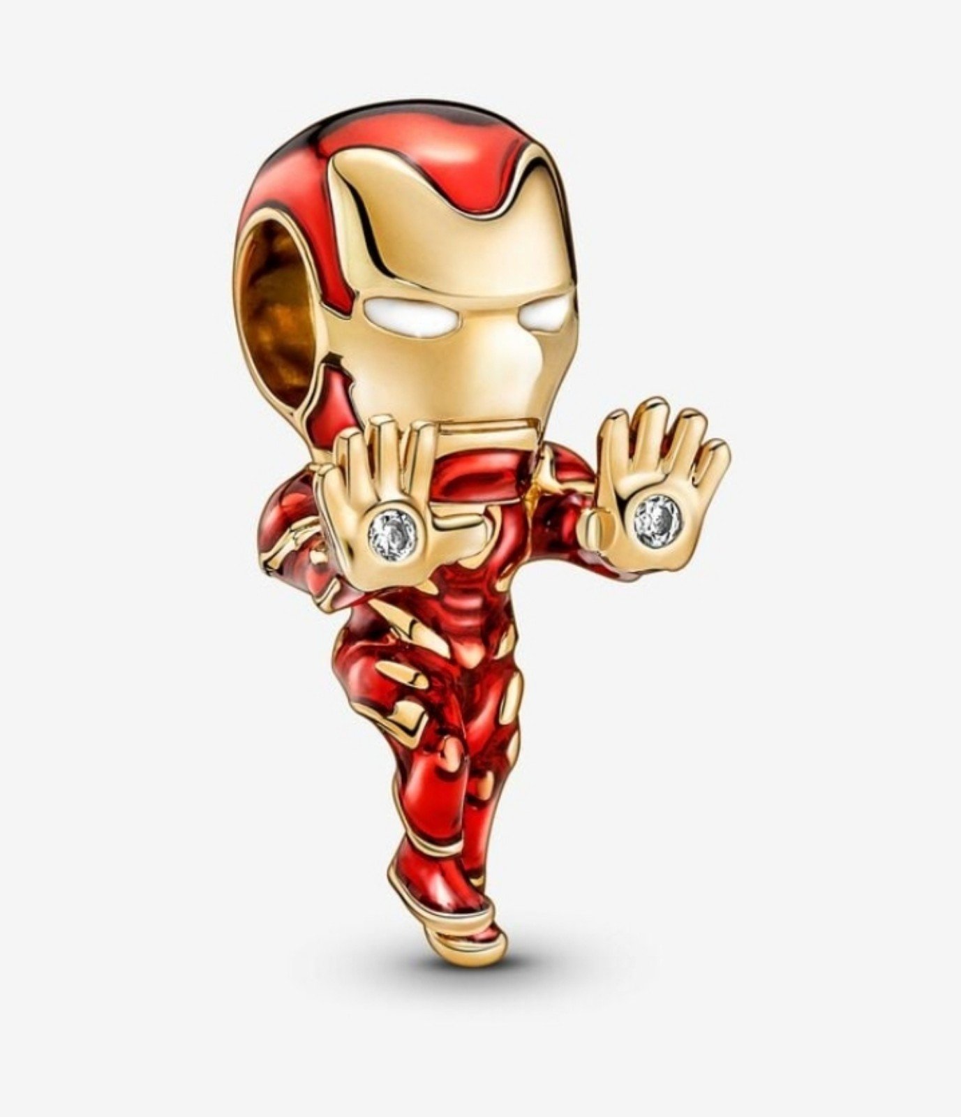 New Pandora Marvel The Avengers Iron Man silver Charm for jewelry bracelet