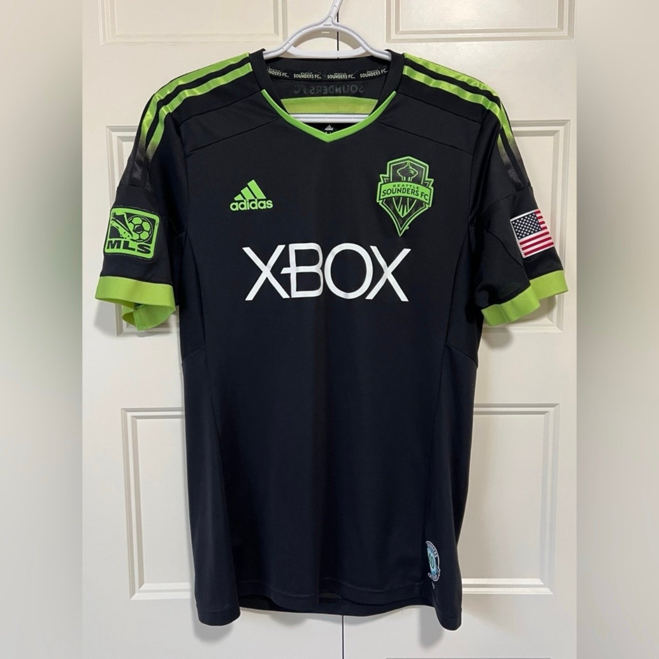 Seattle Sounders Adizero Match Issued Clint Dempsey 2014 Third Jersey