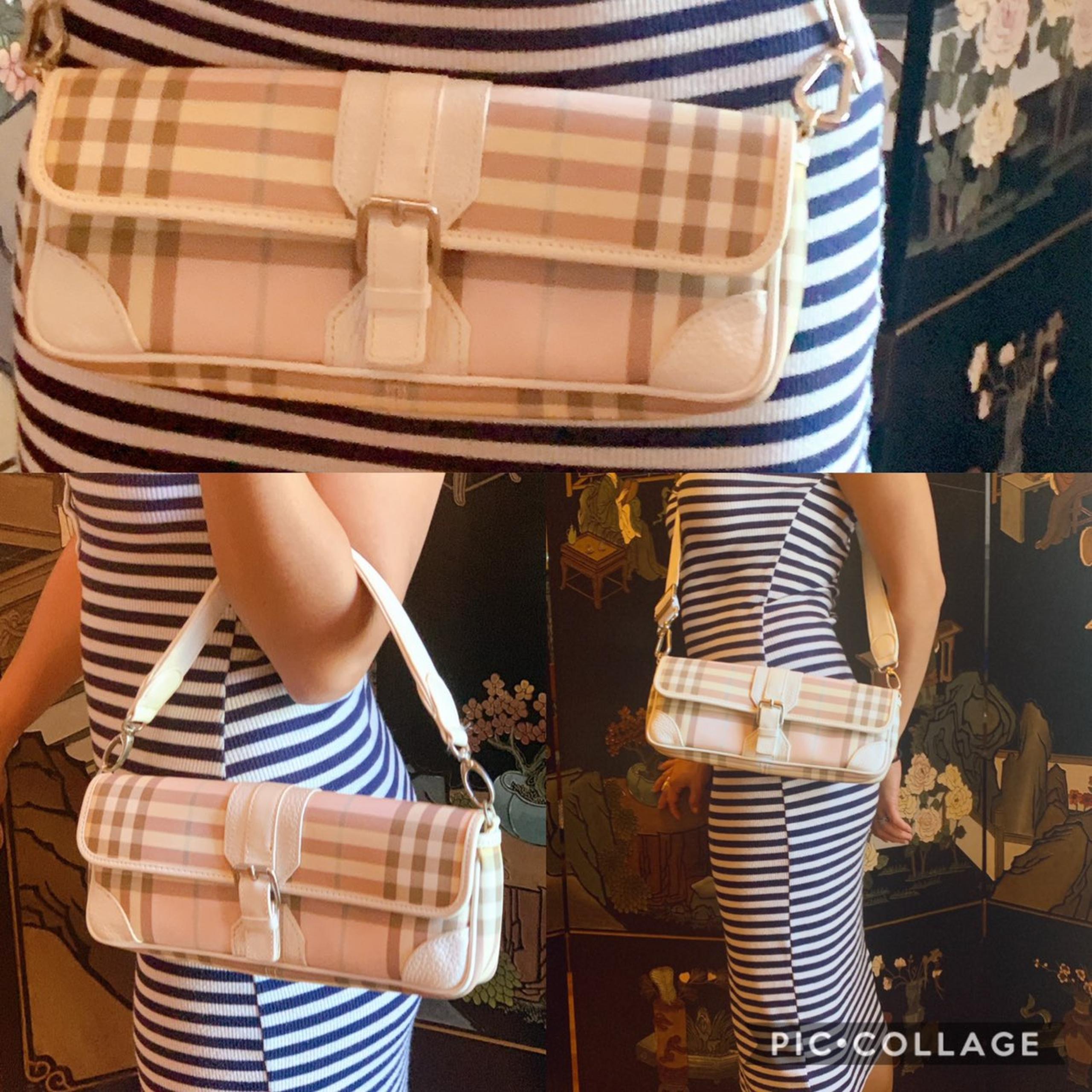 Authentic Burberry  Pink Nova Beltbag