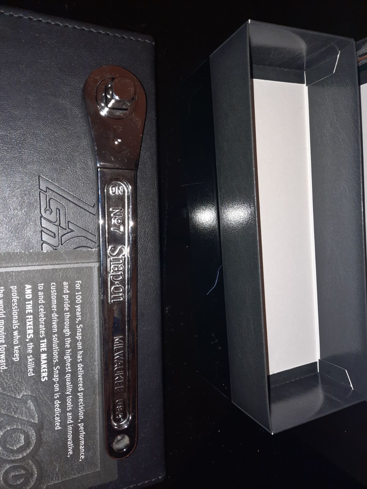 100th anniversary no. 7 1/2 inch flip he