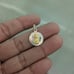 10kt Real Gold Tricolor Virgin Mary Pendant