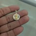 10kt Real Gold Tricolor Virgin Mary Pendant