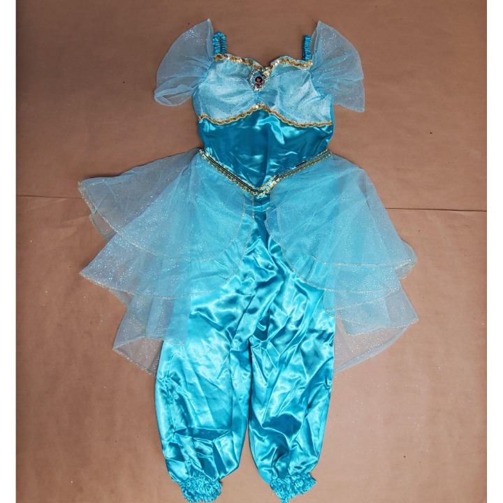 Disney Jasmine Costume S(4-6) Blue