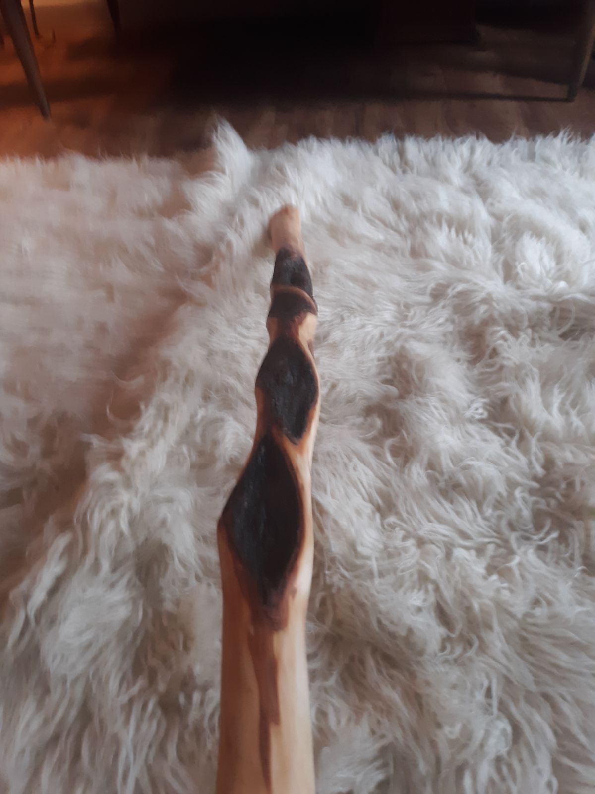 Diamond Willow cane, stick, hiking. Trek