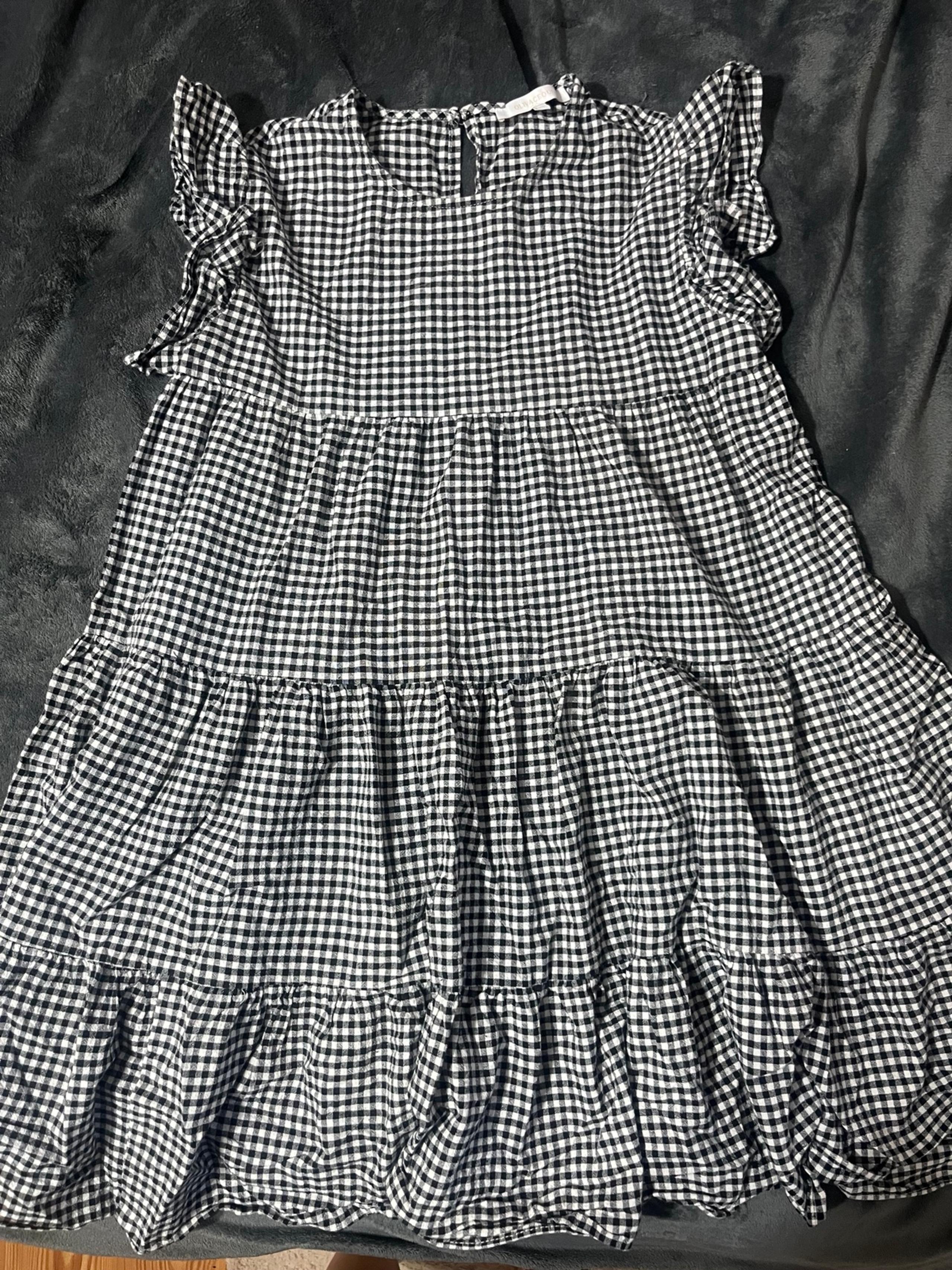 oilvaceous gingham dress