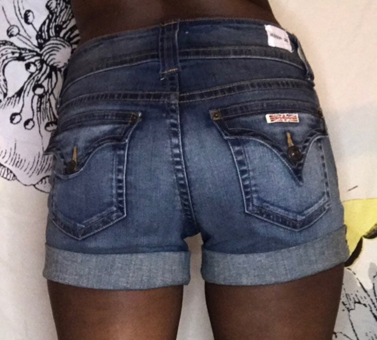 hudson jeans denim shorts
