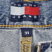 Tommy Jeans 5 Pocket Denim Blue Bottom Shorts For Men Size 31