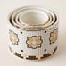 Anthro Bistro Tiled Measuring Cups 4pcs