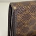 CELINE Macadam Triomphe Folded Wallet Brown Vintage