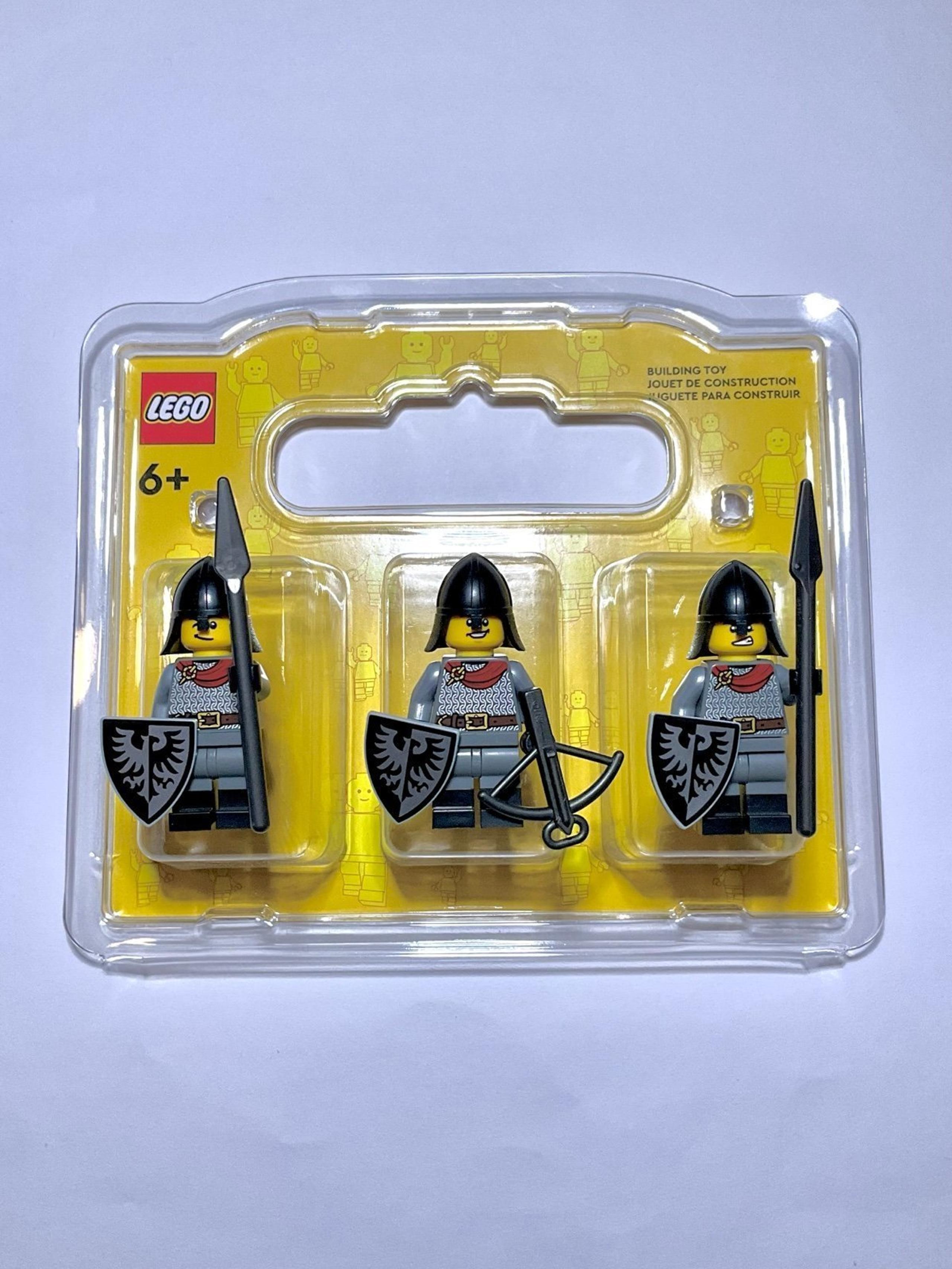 LEGO Black Falcon Knight Build-A-Minifigure BAM 3 Minifigures