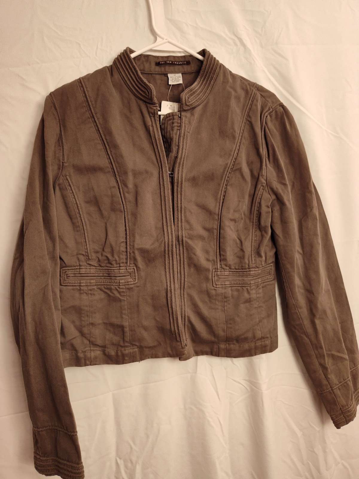 OLIVE COLORED JACKET