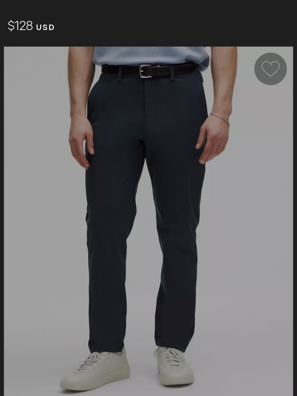 LULULEMON ABC CLASSIC-FIT TROUSER 34L *VERSA TWILL
