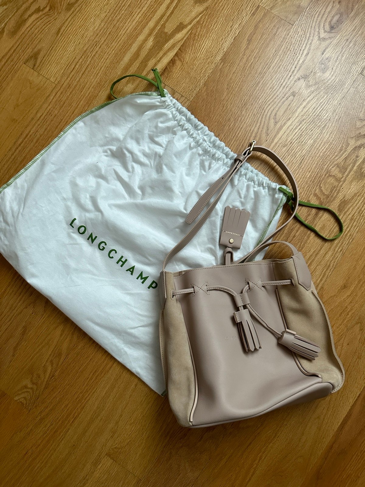 Longchamp bucket bag