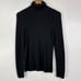 Nili Lotan Turtleneck Knit Sweater Black Size M