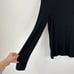 Nili Lotan Turtleneck Knit Sweater Black Size M