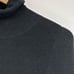 Nili Lotan Turtleneck Knit Sweater Black Size M