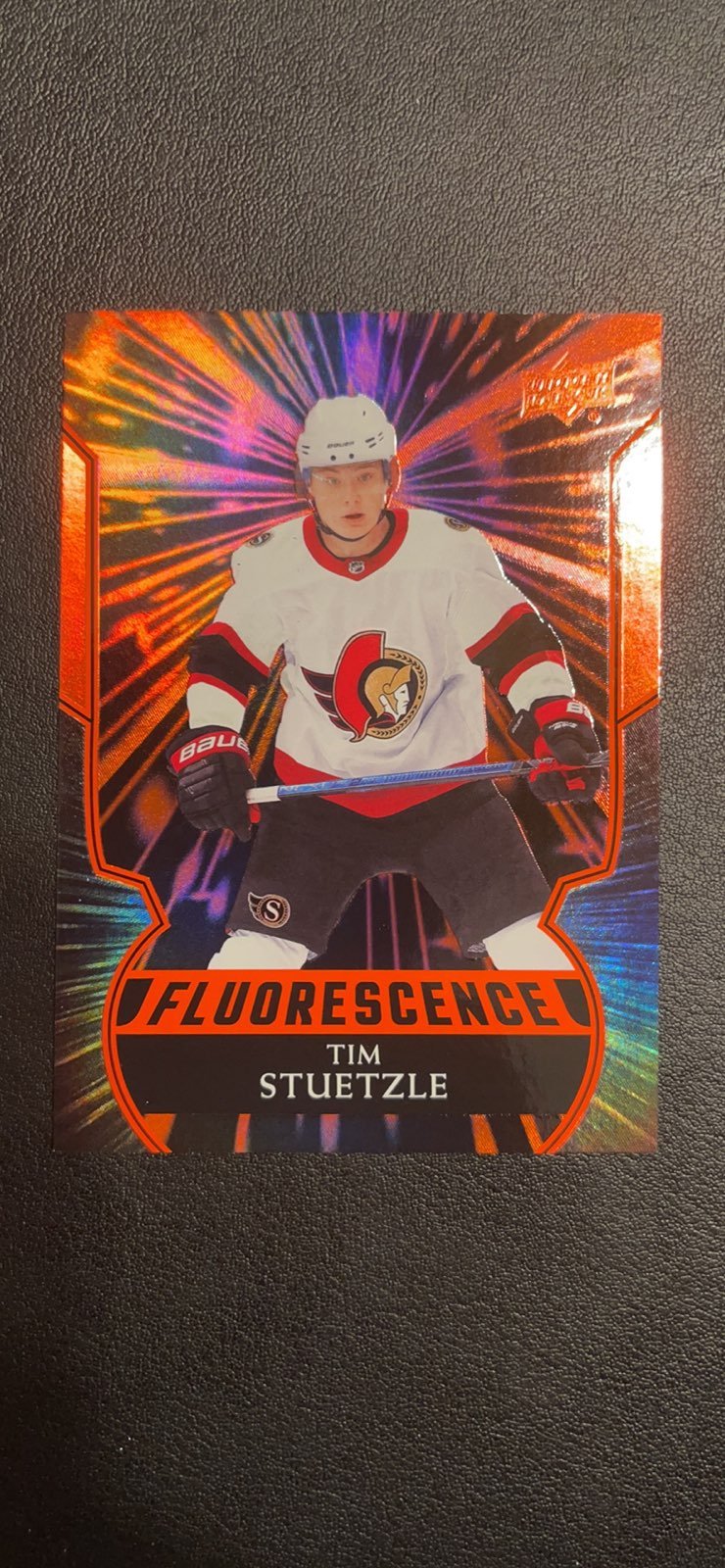2020-21 Upper Deck TIM STUTZLE Red Fluorescence ROOKIE RC OTTAWA SENATORS