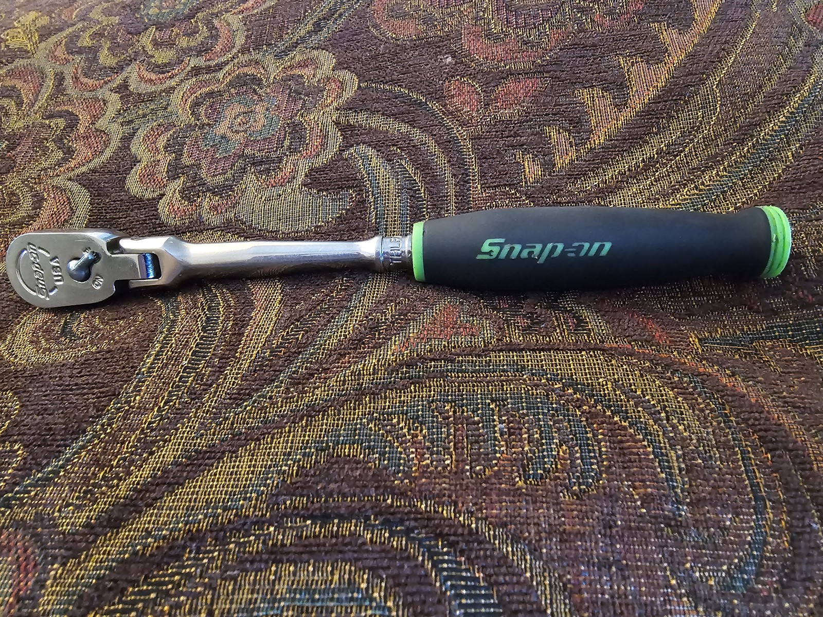 Snap-On Flex head soft grip ratchet, like new