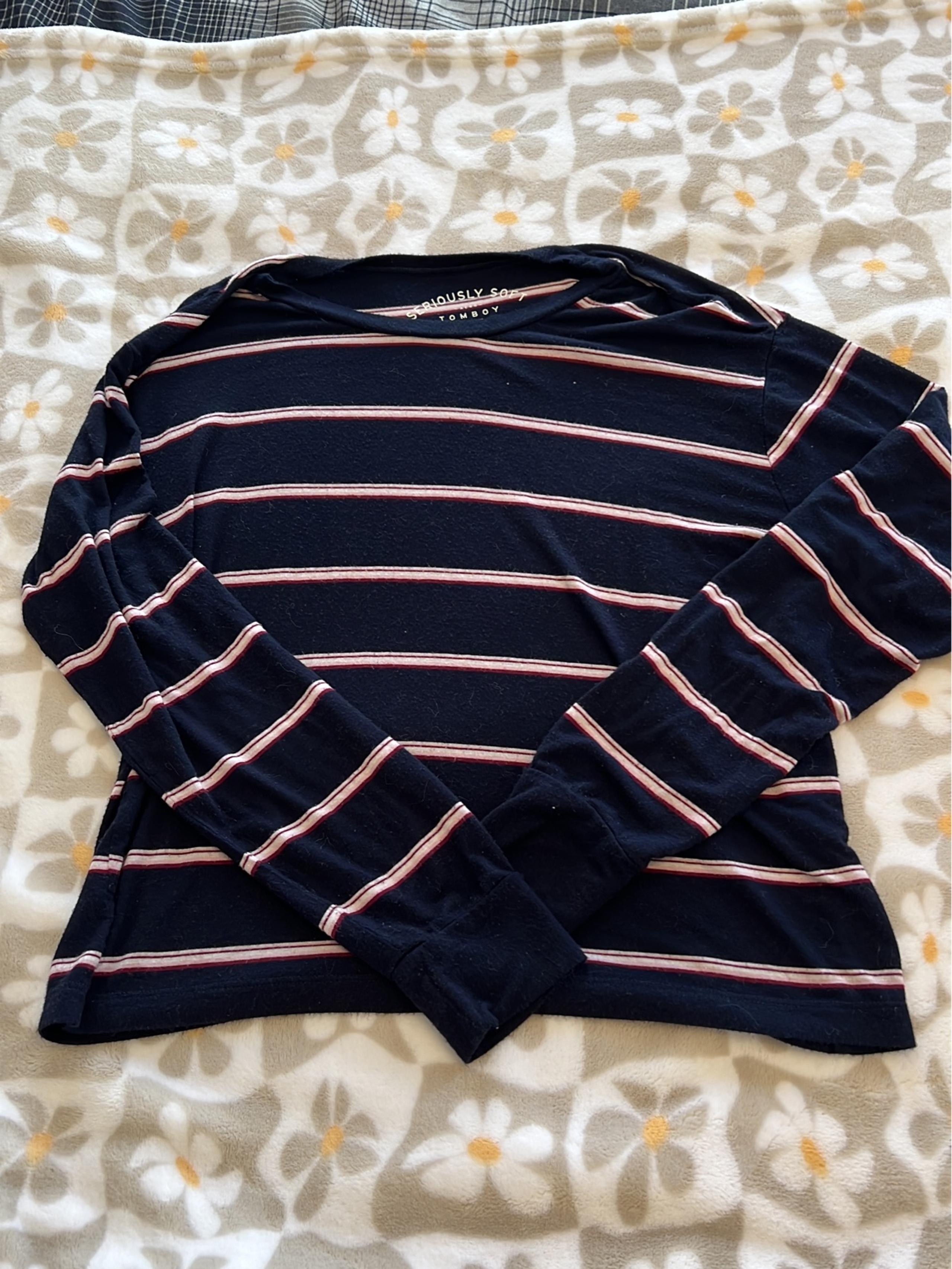 Long Sleeve Striped Tee