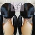 Celebrity human lacefront 360 black wig