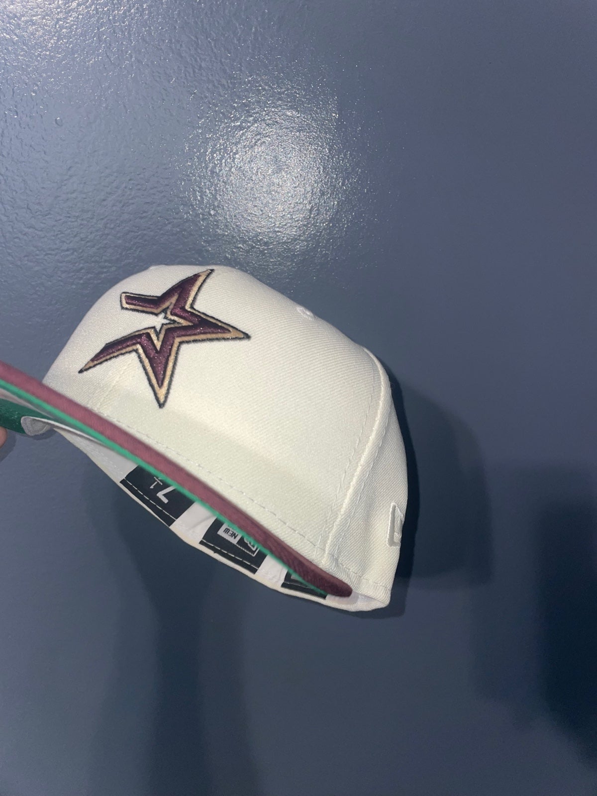 houston astros fitted 2 toned hat