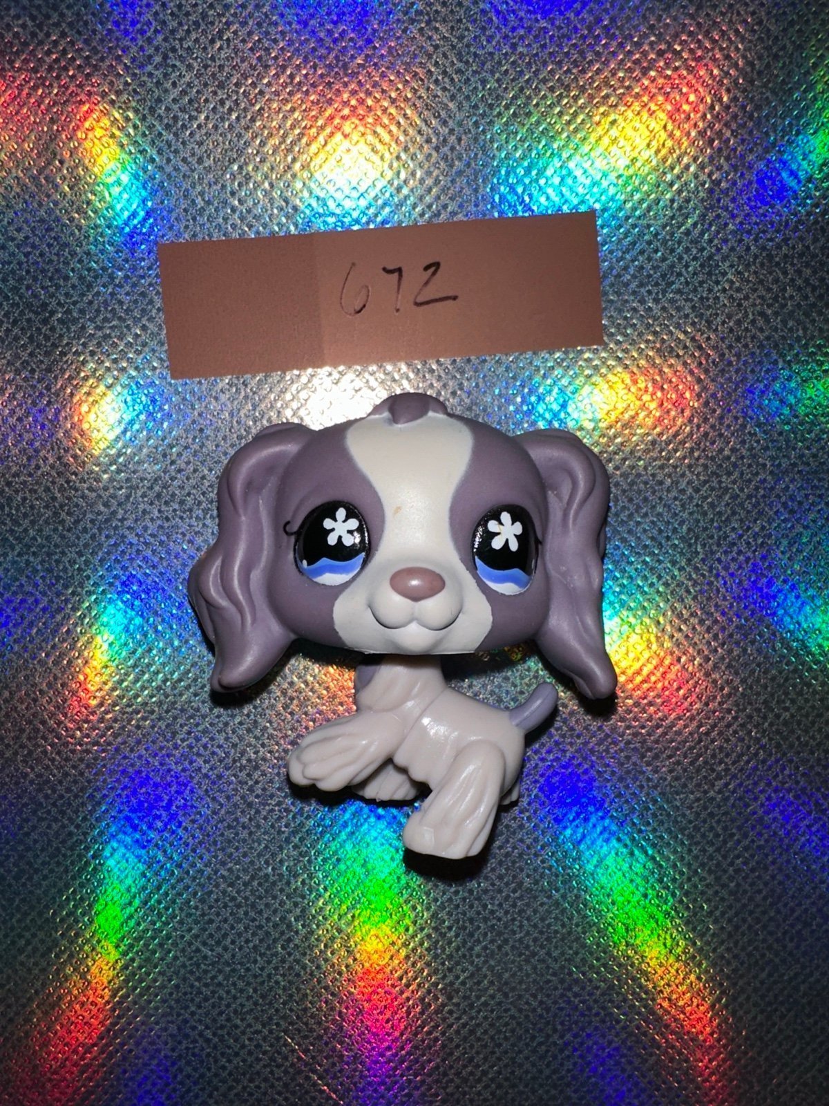 LPS Purple Spaniel 672