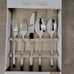 Brandani Italy Diamond Flatware Set 20 pcs Hotel Collection