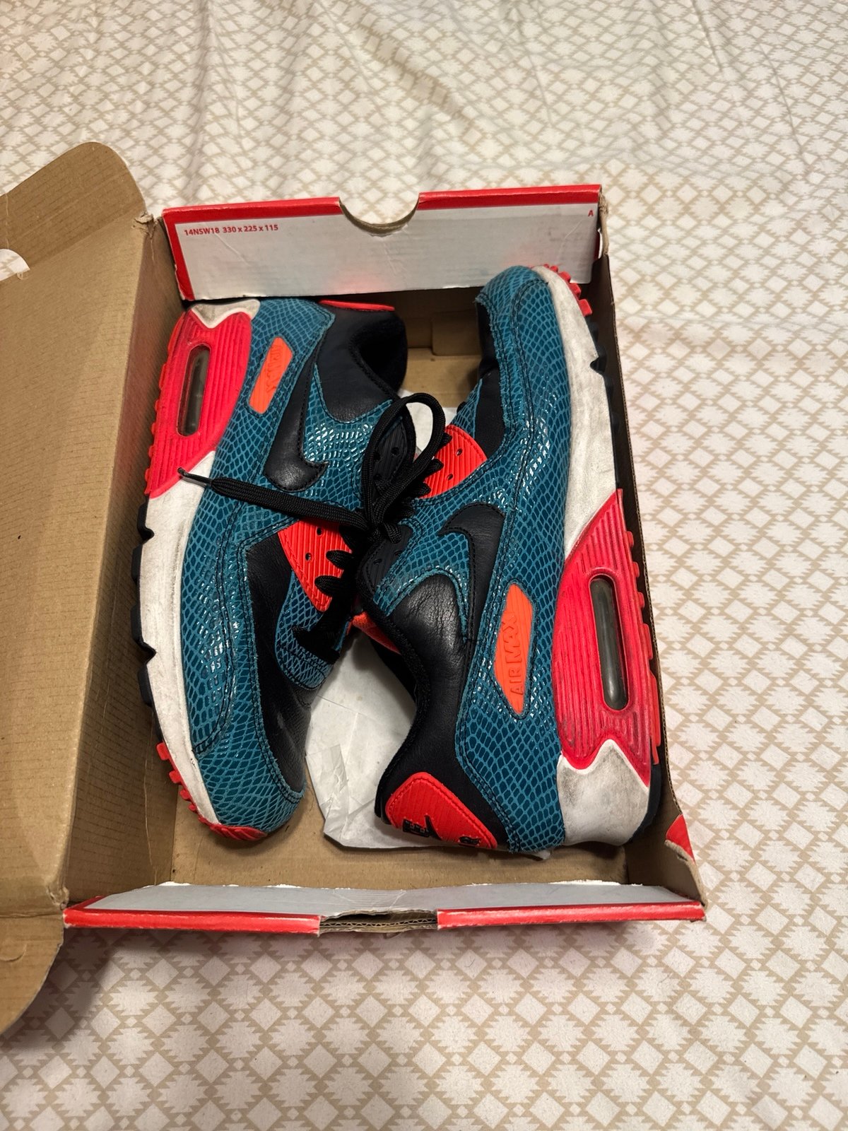 Nike Air Max 90 Anniversary Infrared Snake