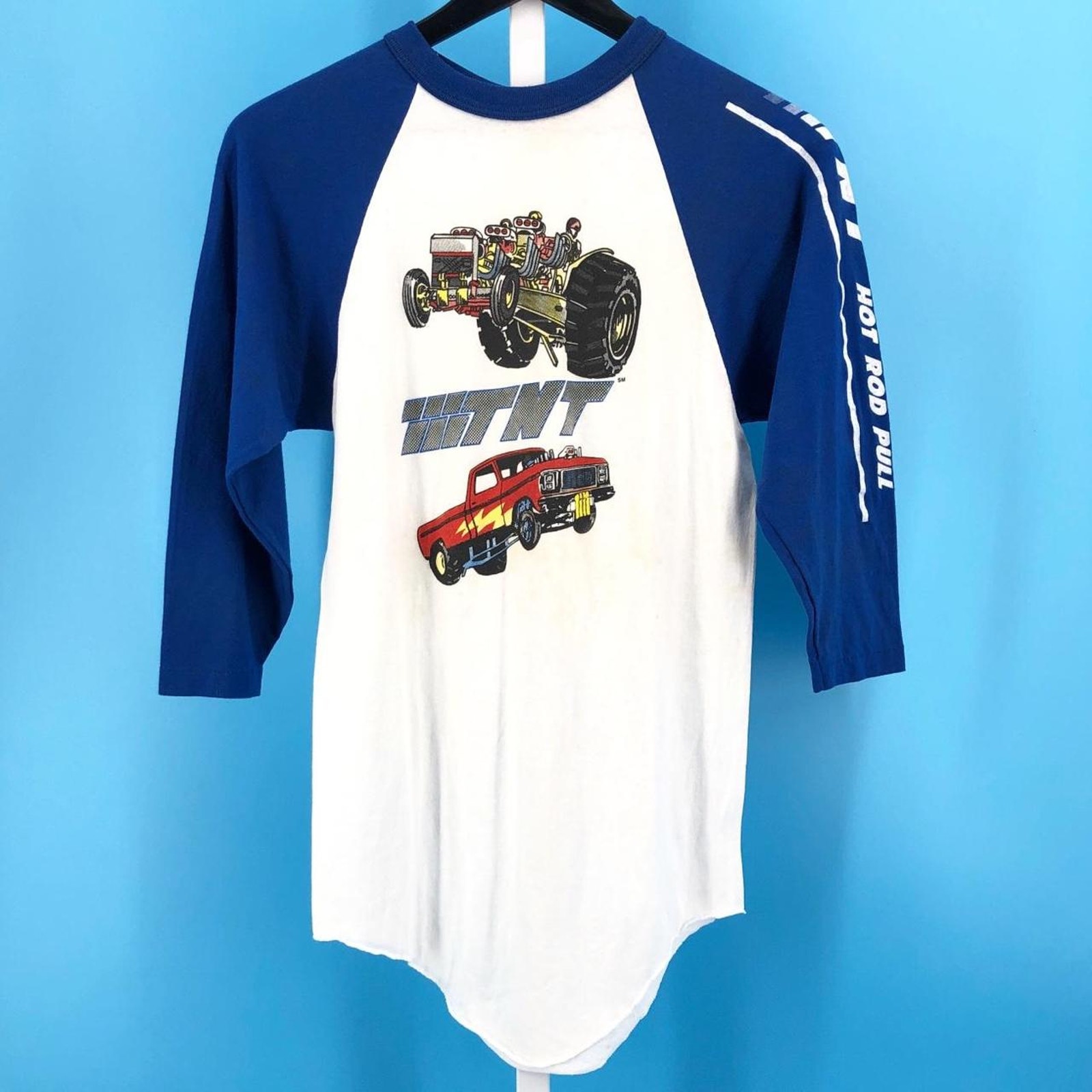 80s TNT Championship Hot Rod Pull tshirt 1980s vintage
