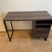 TableNEW Home Rectangular Desk, Medium Brown, 19.5 in x 45 in x 30.1 in