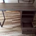 TableNEW Home Rectangular Desk, Medium Brown, 19.5 in x 45 in x 30.1 in