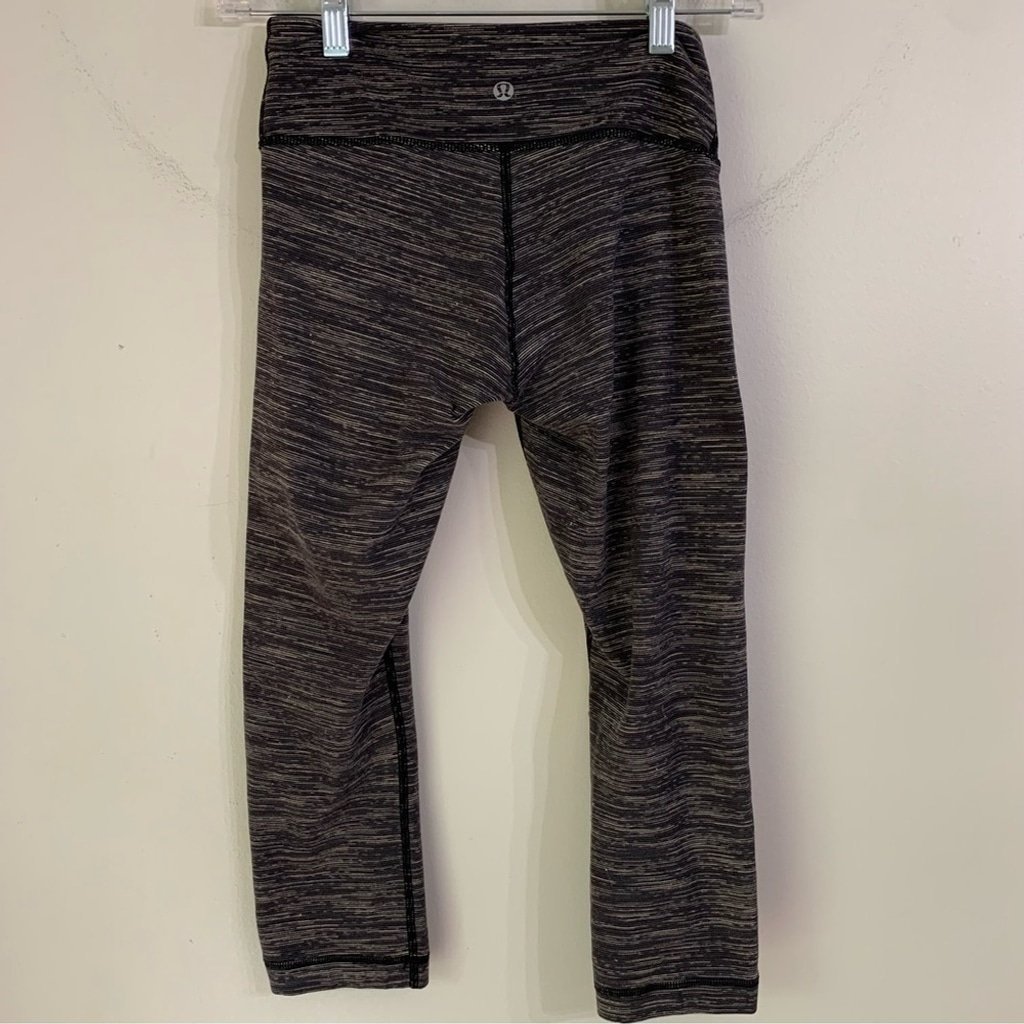 Lululemon Cropped Leggings Wunder Under Crop 4
